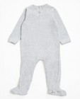 Pyjamas - Lichtgrijs pyjamapak met fluffy wolk