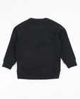 Sweaters - Zwarte sweater met opschrift
