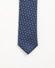 Cravates - Cravate en soie bleue