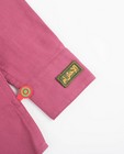 Hemden - Marsala hemd met patches