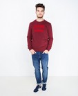 Sweaters - Bordeauxrode statement sweater