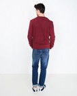 Sweaters - Bordeauxrode statement sweater