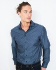 Chemises - Donkerblauw hemd met print