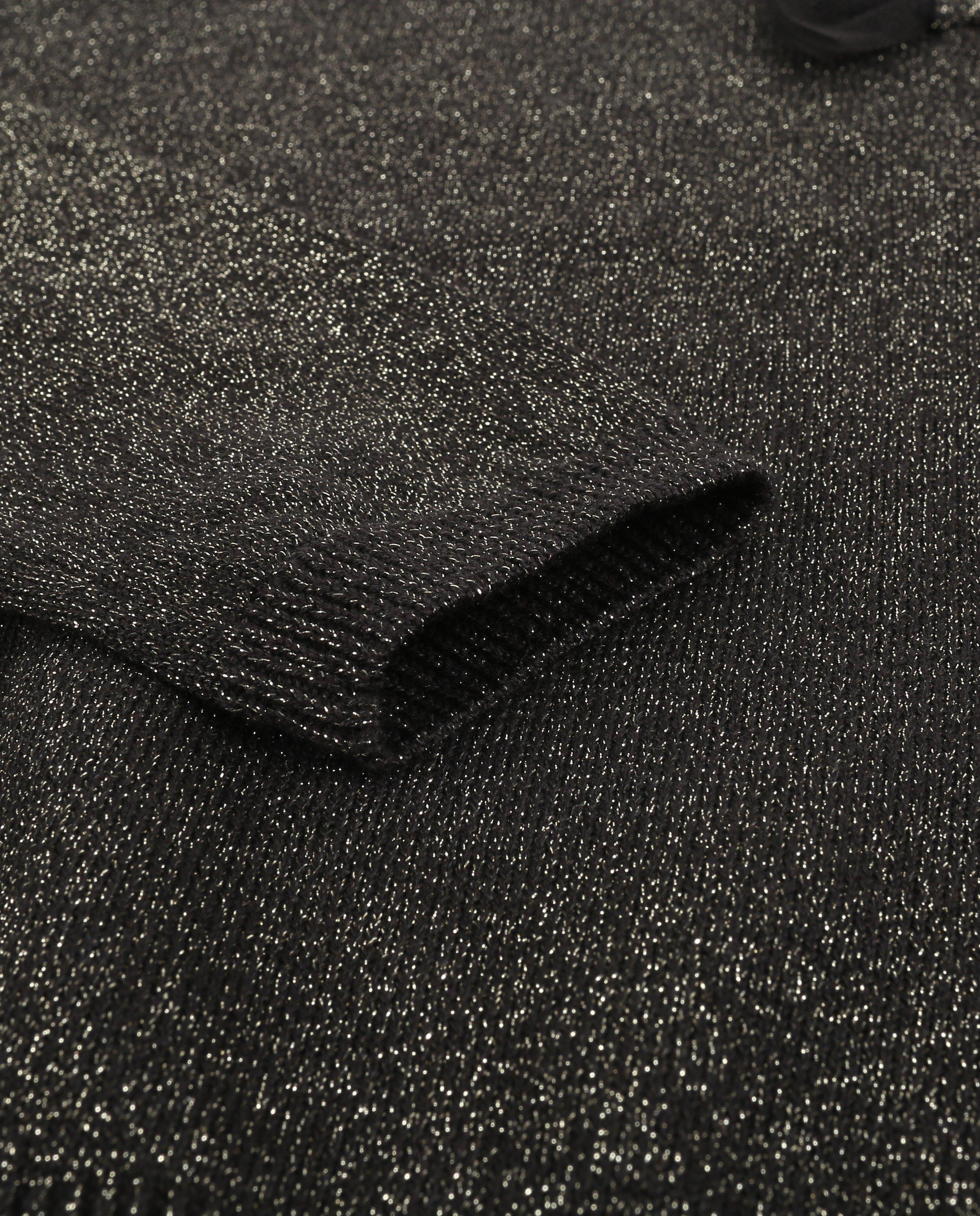 Truien - Goudkleurige trui met glitter