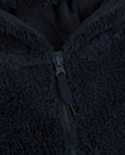 Jumpsuit - Donkerblauwe fluffy onesie