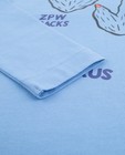 T-shirts - Blauwe longsleeve ZulupaPUWA - Unisex