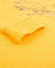 T-shirts - Geel-oranje hoodie ZulupaPUWA - Unisex