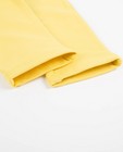 Broeken - Gele sweatbroek van biokatoen