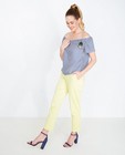 Chemises - Gestreepte blouse met ananaspatch