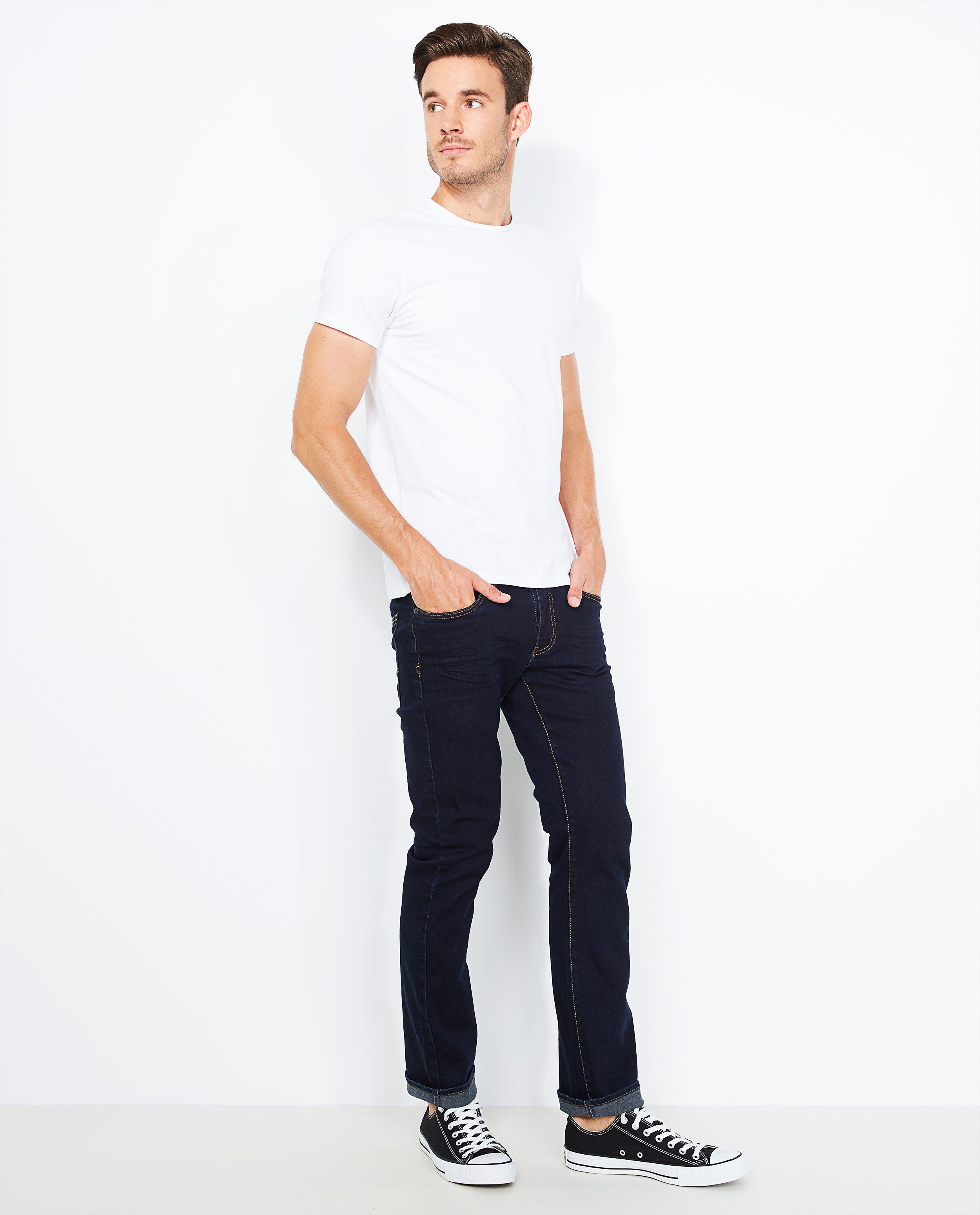 Jeans - Jeans bleu en coton bio
