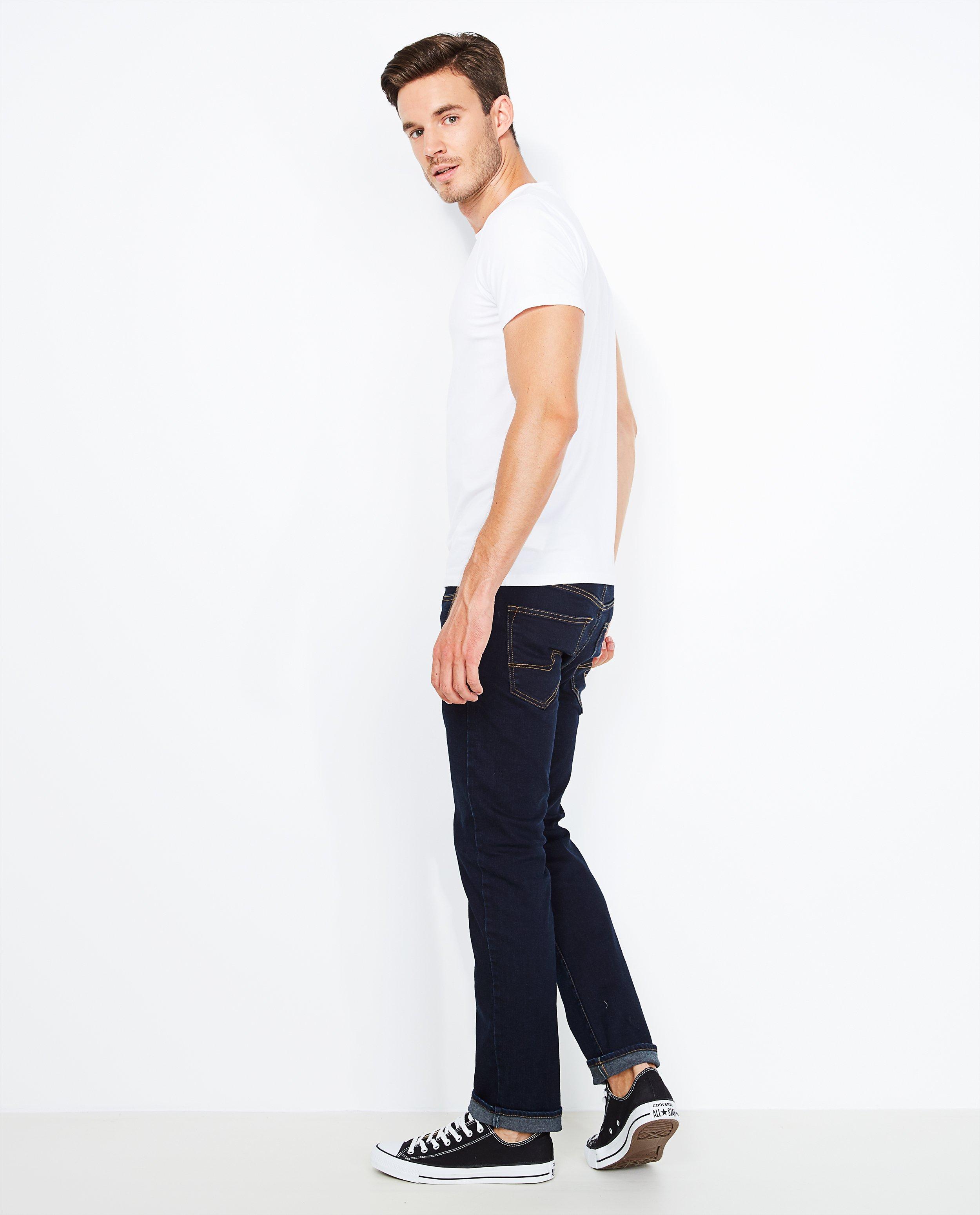Jeans - Jeans bleu en coton bio