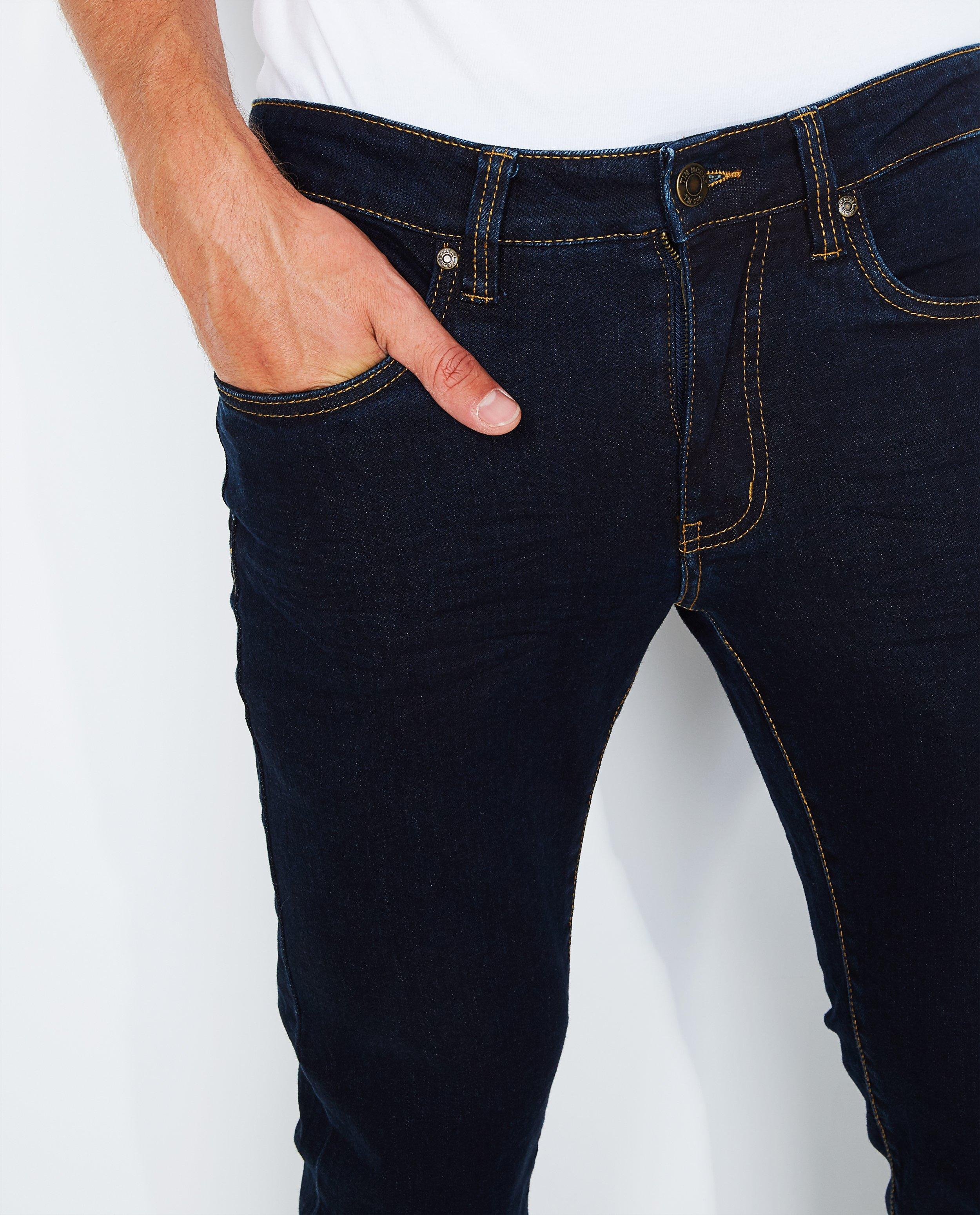 Jeans - Jeans bleu en coton bio