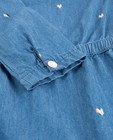 Robes - Jeansjurk met borduursel