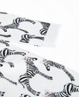 Sets - Set van jurk en legging met zebraprint