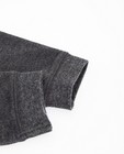 Pantalons - Donkergrijze sweatbroek met strikje
