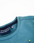 T-shirts - T-shirt bleu canard à longues manches Maya