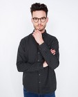 Hemden - Zwart-wit geruit hemd, comfort fit