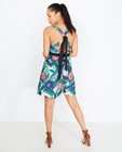 Kleedjes - Gladde jurk met tropische print