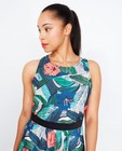 Kleedjes - Gladde jurk met tropische print