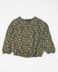 Hemden - Floral blouse met knopenrij