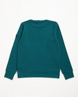 Sweaters - Teal sweater met print I AM