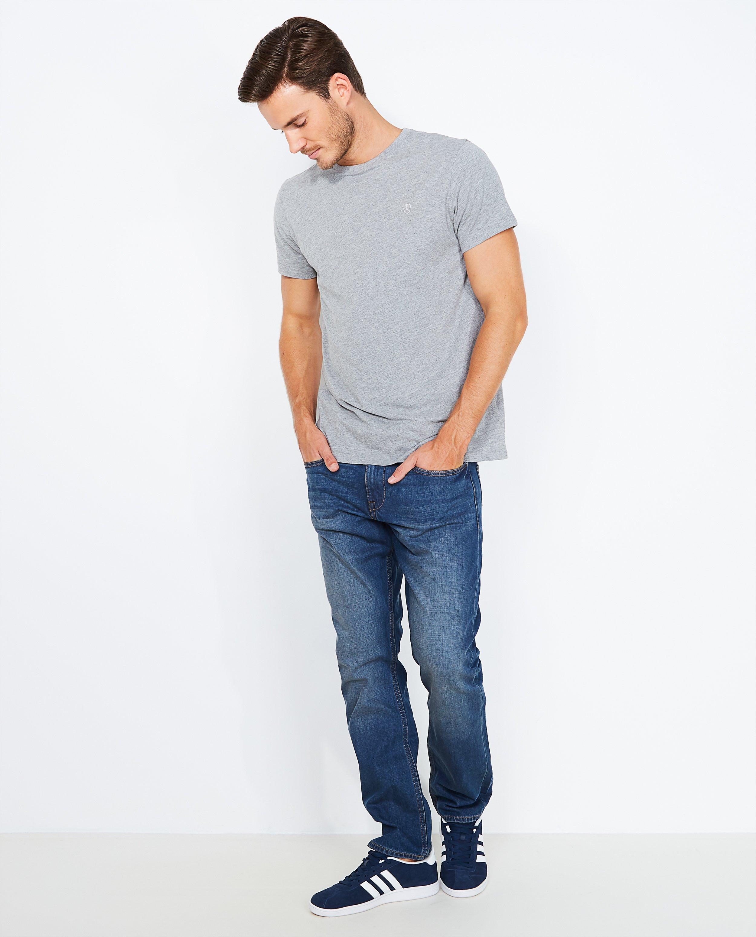 Jeans bleu - regular fit - Quarterback