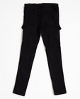 Pantalons - Zwarte cargobroek met skinny fit