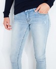 Jeans - Lichtblauwe destroyed skinny jeans 