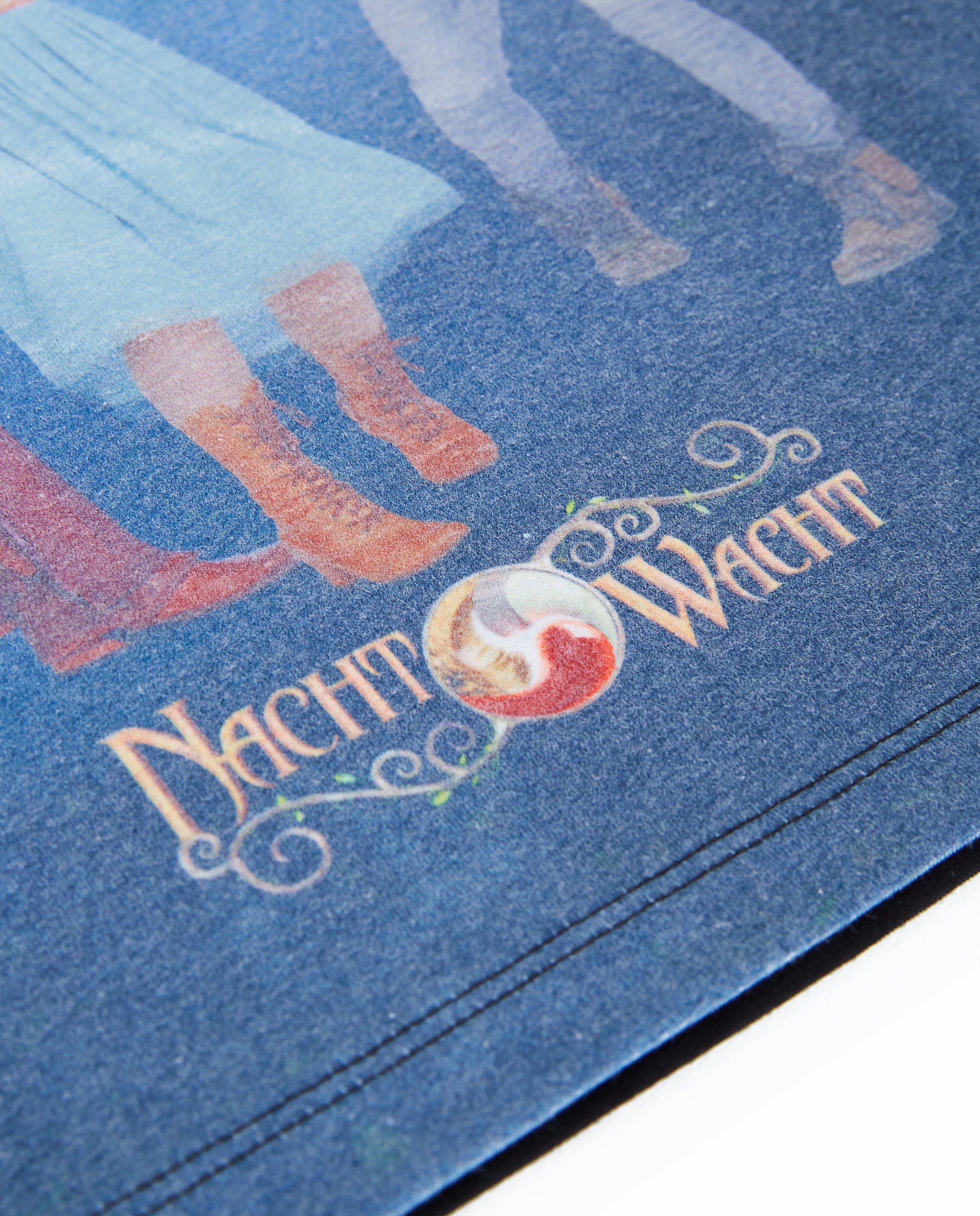 Nachtkleding - Zwarte pyjama met print Nachtwacht