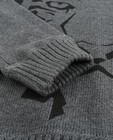 Truien - Donkergrijze trui met print Ketnet