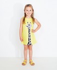 Gele jurk met print van een giraf - null - JBC