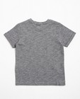 T-shirts - Grijs T-shirt met autoprint