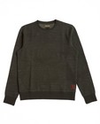 Sweaters - Kaki sweater met reliëfprint I AM