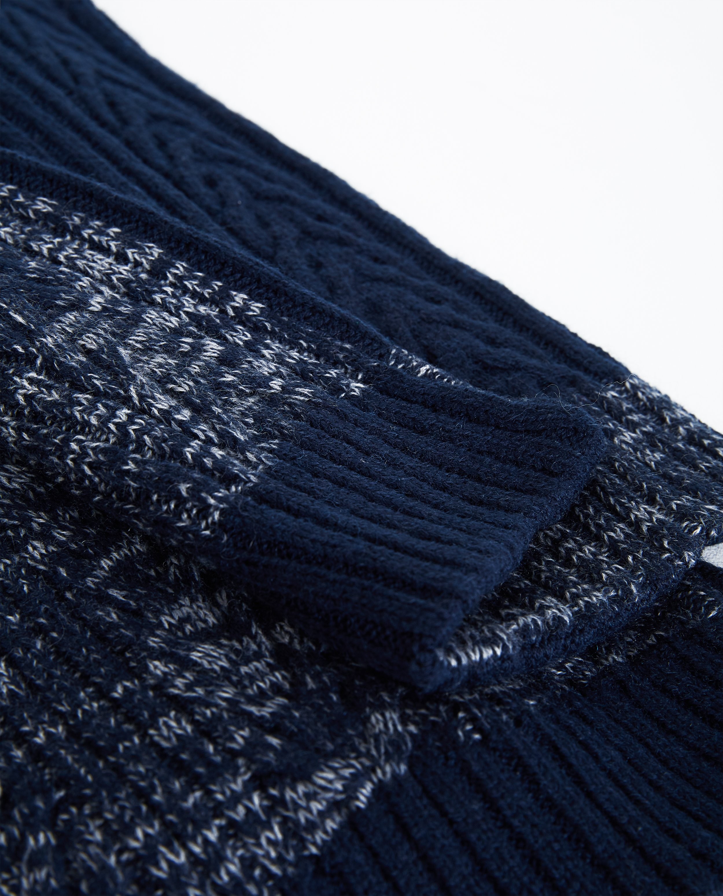 Breigoed - Donkerblauwe sjaal