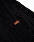 Bonneterie - Écharpe noire en tricot
