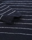 Pulls - Nachtblauwe trui van een wolmix
