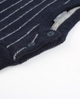 Truien - Diepblauw gestreepte trui