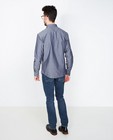 Hemden - Chambray hemd met druppelprint