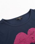 T-shirts - Framboosroze longsleeve, pailletten