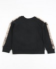 Sweats - Zwarte sweater met pailletten