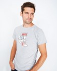 T-shirts - Grijs T-shirt met print van camera