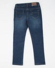 Jeans - Donkerblauwe verwassen skinny jeans