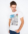 T-shirts - Wit T-shirt met fotoprint