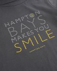 T-shirts - Donkergrijze coltrui Hampton Bays