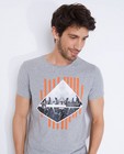 T-shirts - Grijs T-shirt met fotoprint
