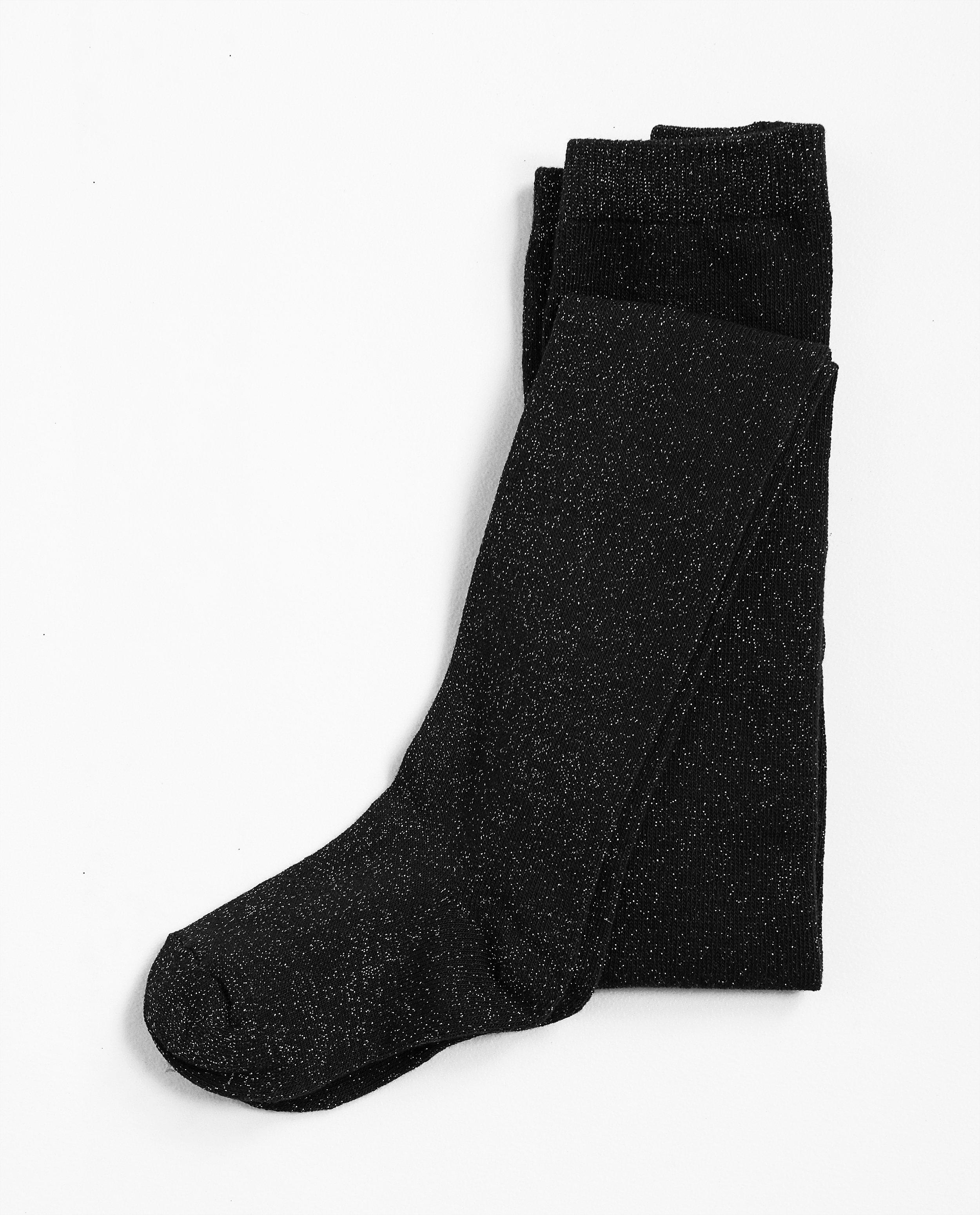 Chaussettes - Collant avec fil métallisé