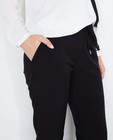 Pantalons - Zwarte soepele pantalon