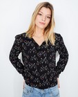 Hemden - Viscose blouse met konijnenprint