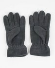 Grijze fleece handschoenen - null - JBC