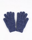 Donkerblauwe harige handschoenen - null - JBC